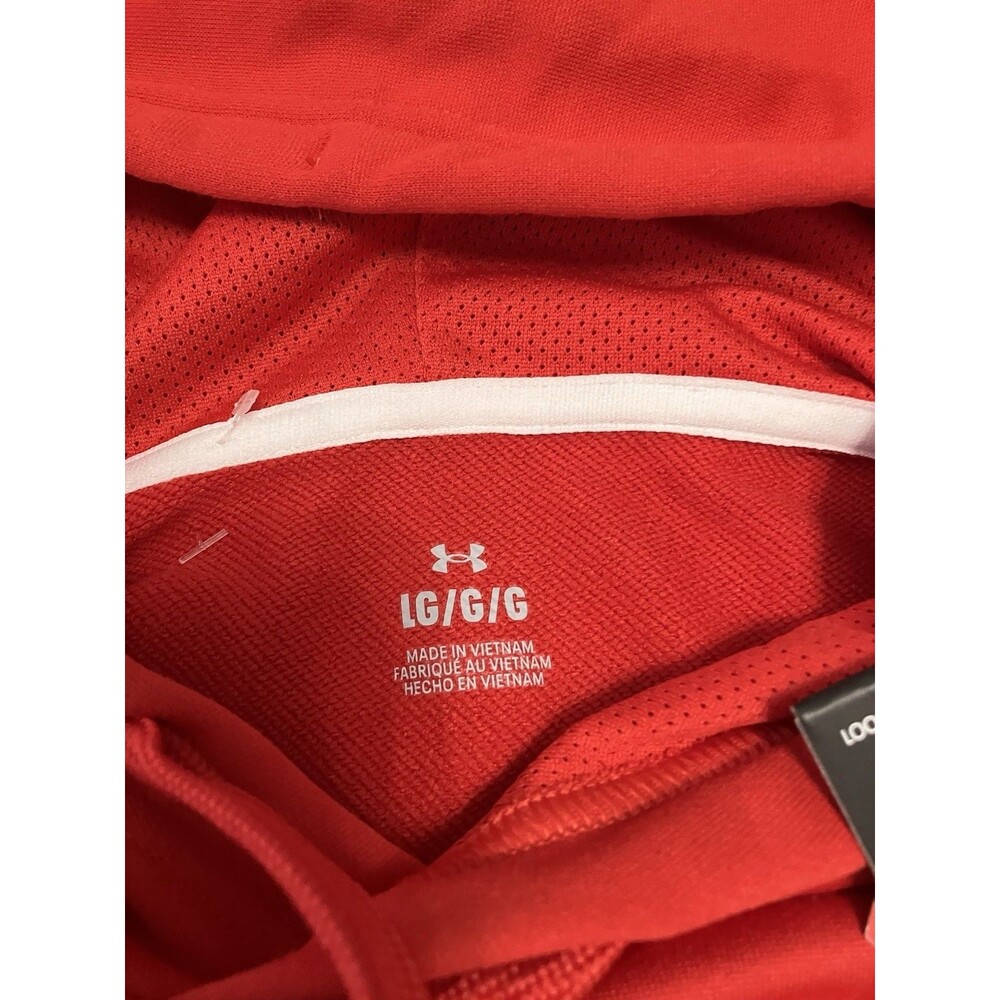 Under Armour Utah Utes All Day Fleece Large BRAND NEW Hoodie UA NWT UU - Picture 3 of 4
